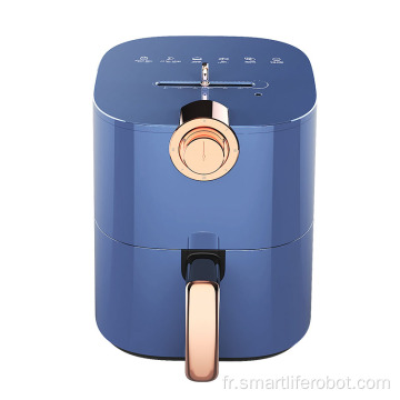 Friteuse à air carrée 4,5L en acier inoxydable 220V